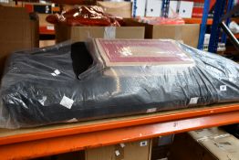 A Fatboy Headdemock Hammock in dark blue.