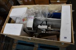 A pre-owned VEOR MX-8x14 Mini Lathe.