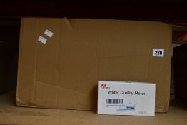 A large quantity of boxed as new Pancellent Water Quality Test Meters TDS PH EC Temperature 4 in 1