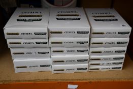 Fifteen as new Warhammer figures and scenery kits to include: Chaos Space Marine Vindicator, Flesh-