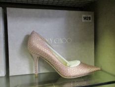 A pair of as new Jimmy Choo Agnes shoes (EU 36.5).