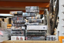 Twenty as new Warhammer miniatures kits to include Verminlord Corruptor and Soulbright Gravelords