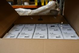 Fifty boxed as new Eaton Flashni Xenon sounder beacons (640451FULL-0208X).