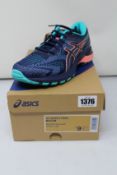 A pair of women's as new Asics GT-2000 8 Trail running shoes (UK 7).