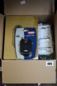 A small quantity of ABUS locks to include 3x Bordo 6000k, 3x CombiFlex 2503 and a Super Code 158CS.