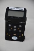 A GfG G460 microtector II gas detector, for simultaneous detection of multiple gases (Item is