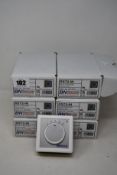 Ten boxed as new BN Thermic RST2-IN Basic Room Thermostats.
