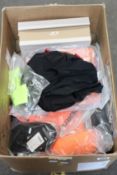A quantity of assorted as new cycling wear and accessories to include Fat Lad At The Back, Gore,