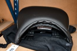 A Wunderlich High Rider's Seat in black (Rear, BMW).