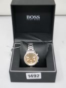 A women's as new Hugo Boss Hera watch.