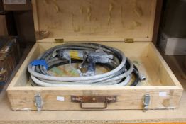 A pre-owned RansFlex Elctrostatic spray gun (Item is untested, viewing is recommended).