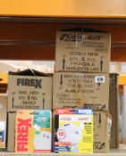 Thirty as new Kidde smoke alarms to include: 12x Firex KF20 (21025971) and 18x Slick 1SFW (UN2911).