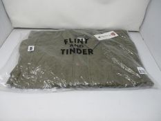 An as new Flint and Tinder flannel lined waxed Hudson jacket (M).