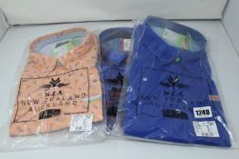 Three as new NZA (New Zealand Auckland) shirts (XXL).
