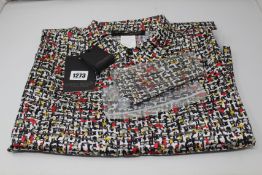 An as new Marina Rinaldi Dalmata dress (UK 28).