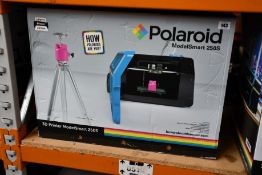 A boxed as new are Polaroid Smart 250S 3D Printer (Filament , PSU, Manuals included) (Box sealed).