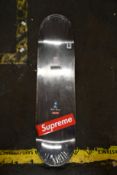 An as new Supreme Smurf Skateboard (Board only).