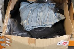 Twelve pairs of assorted as new G-Star Raw jeans.