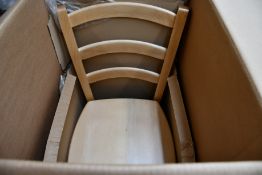 An as new Marlow Home Co. Walraven dining chair in Gold.