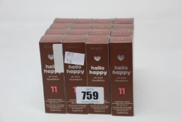 Sixteen Benefit air stick foundations (Shade number 11) (8.5g).