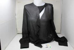 An as new Lanvin black top (EU 36).