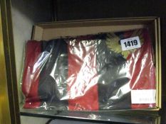 Five assorted as new Football Town retro football jerseys.