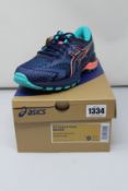 A pair of women's as new Asics GT-2000 8 Trail running shoes (UK 7).