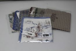 Ten assorted as new Eton pocket squares.