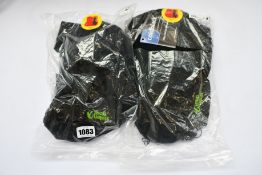A pair of women's as new Stolen Goat Core shorts (M) and Bodyline One bib shorts (XL).