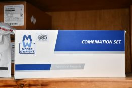 An as new Moore & Wright CSME12 Combination Set (12