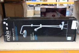 Nabis twin exposed rigid shower kit.