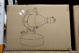 A boxed as new Sedol Fogger Machine UF-0045L (Electric Portable 4.5L Ulv Fogger Disinfectant