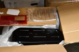 As new Motea hard saddlebags DL with fixation kit for Yamaha XVS 1100 Dragstar.