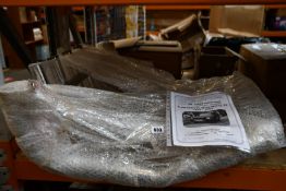 A Solaris Stainless Steel Frontguard for a Landrover Discovery II (1999-2004).