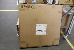 A boxed as new SLV Lighting One 80 LED pendant in Matt Black (Item No. 1002911, EAN: