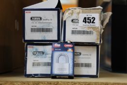 Forty eight boxed as new ABUS 64TI/40 padlocks.