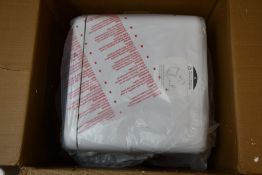 A boxed white Electriq 2-place mini dishwasher (Untested).