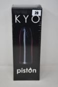 A boxed as new Motsutoys KYO Piston 'a sex machine for men' (Over 18s only).
