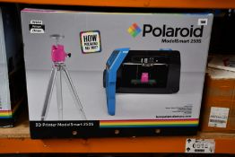 A boxed as new are Polaroid Smart 250S 3D Printer (Filament , PSU, Manuals included) (Box sealed).