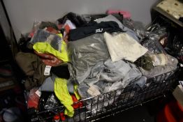 A quantity of as new clothing and related items.