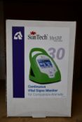 A SunTech Vet30 Continuous Vital Signs Monitor (For Companion Animals).