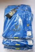 Four as new Lyle & Scott pullover hoodies (1 x S, 2 x M, 1 x L - RRP £65 each).