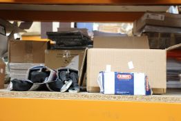 A quantity of ABUS locks and chains to include: ABUS 10KS chains, 64TI/35 padlocks and 64TI/50HB80