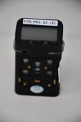 A GfG G460 microtector II gas detector, for simultaneous detection of multiple gases (Item is