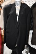 A men's as new Brioni jacket in black (Size 56 - RRP £1205).