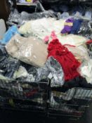 A quantity of as new clothing and related items.