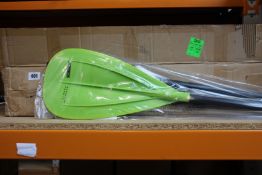 Six as new JOBE Aluminium 3-Piece Paddles (Lime).