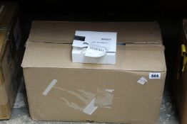 Twelve Window Master Manual Call Points (WSK 501 0005 01, orange) and two Motor Module +24V Standard