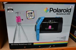 A boxed as new are Polaroid Smart 250S 3D Printer (Filament , PSU, Manuals included) (Box sealed).