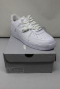 A pair of as new Nike Air Force 1 '07 (UK 11).